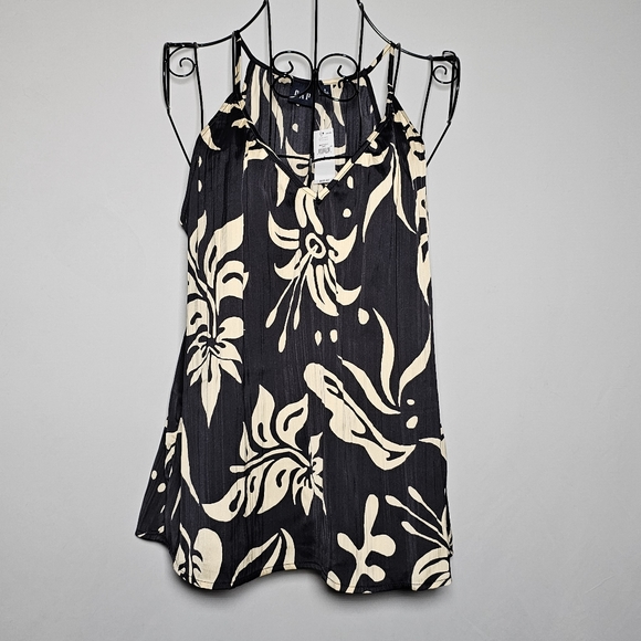 GAP spaghetti strap relaxed Floral Tank Top nwt small - Picture 1 of 6